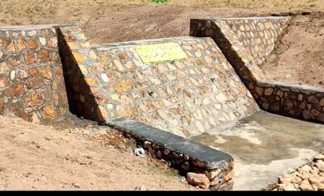 بهره‌برداری از پروژه آبخیزداری در روستای نیاز دهگلان