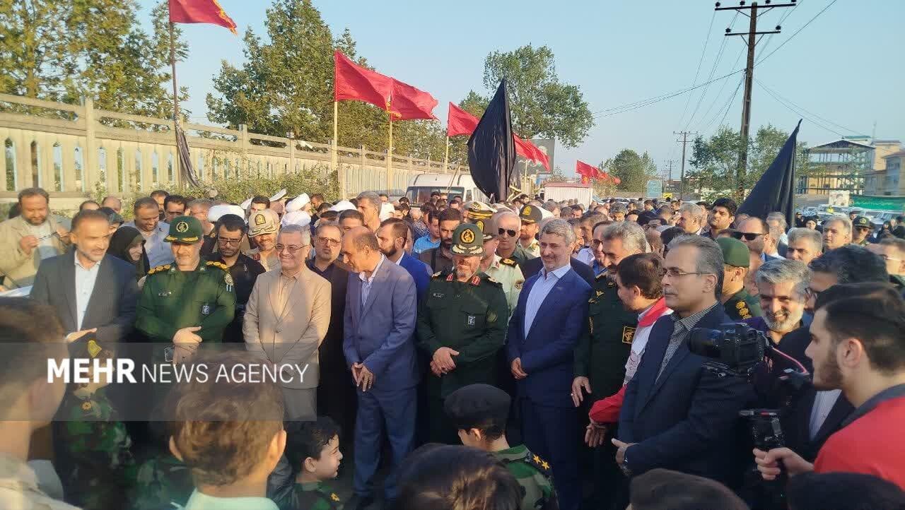 نمایشگاه فرهنگی و هنری «روایت پرچمداران» در گیلان افتتاح شد