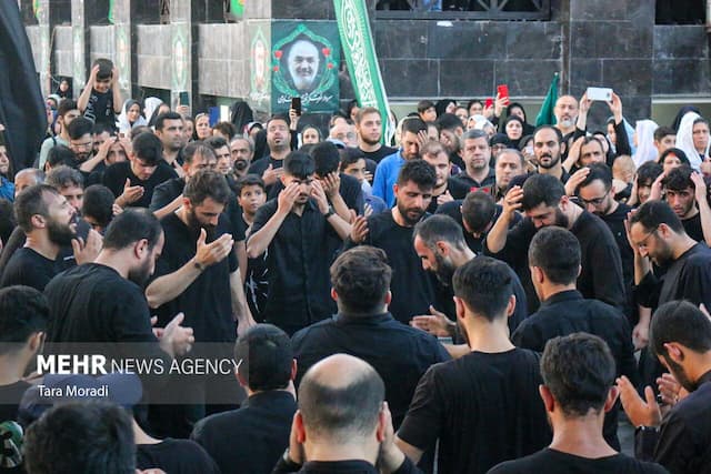عزاداری مردم مازندران در شهادت امام عسکری (ع)