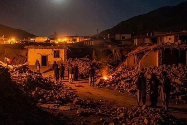 وقوع زلزله مرگبار در شرق افغانستان با صدها کشته و زخمی