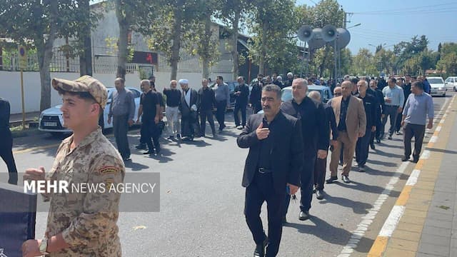 عزاداری سالروز شهادت امام حسن عسکری (ع) در آستارا