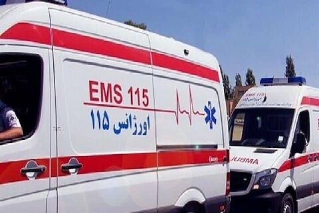 امدادرسانی به ۴ مصدوم در تصادف جاده تربت حیدریه به مشهد