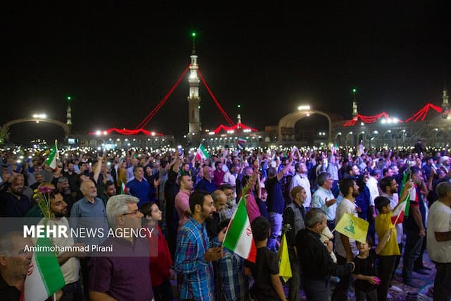 جشن آغاز امامت امام زمان(عج) در مسجد مقدس جمکران