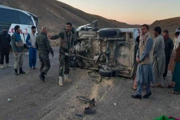 تصادف جاده‌ای در شمال افغانستان ۸ کشته و ۴ زخمی برجای گذاشت