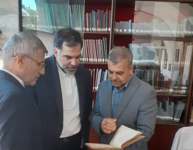 رئیس کتابخانه مجلس از مرکز نسخ خطی ترکیه بازدید کرد
