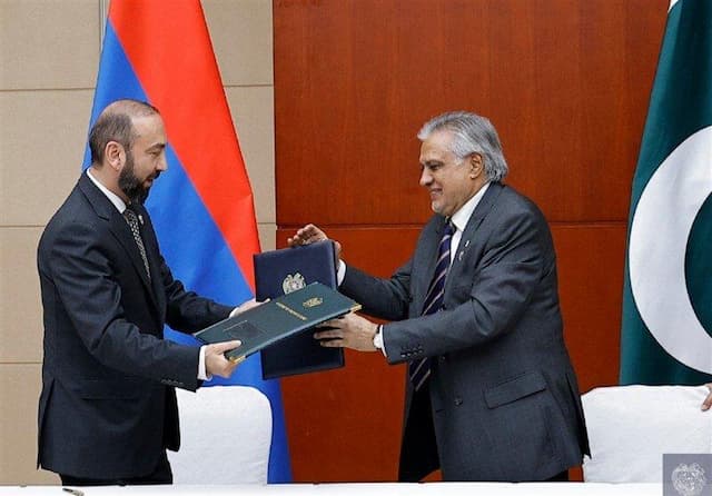 از سرگیری روابط دیپلماتیک بین ارمنستان و پاکستان