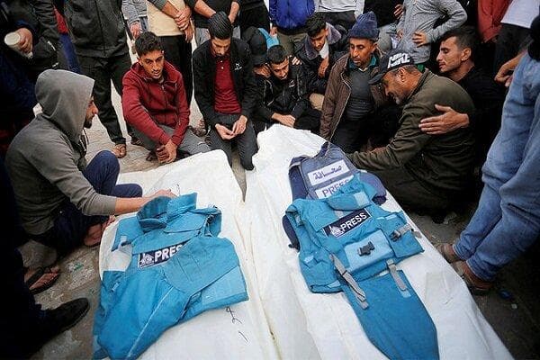 شهادت خبرنگار فلسطینی در غزه