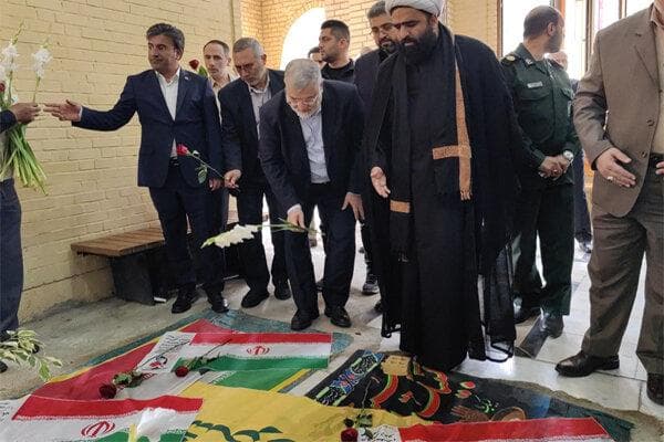 ادای احترام استاندار تهران به مقام شامخ شهدای پیشوا