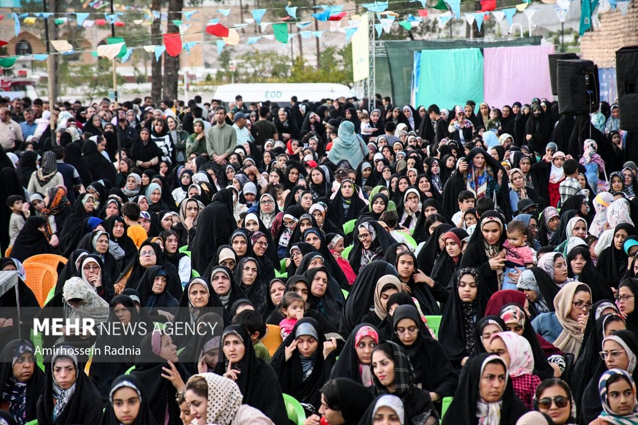 پیچیدن نوای کجایی ای گل زهرا در تبریز
