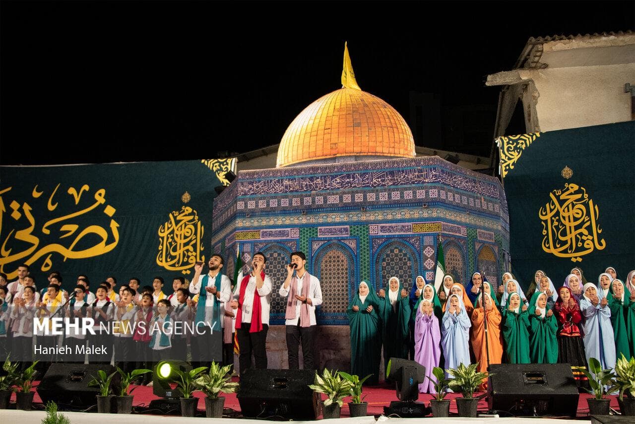 مراسم جشن بیعت با امام زمان(عج) در گرگان