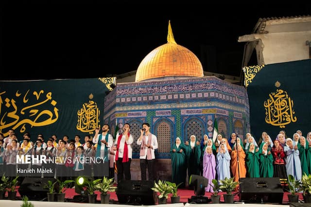 مراسم جشن بیعت با امام زمان(عج) در گرگان
