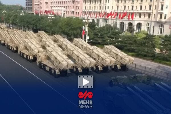 نمایش سامانه‌های پیشرفته موشکی و پدافندی چین