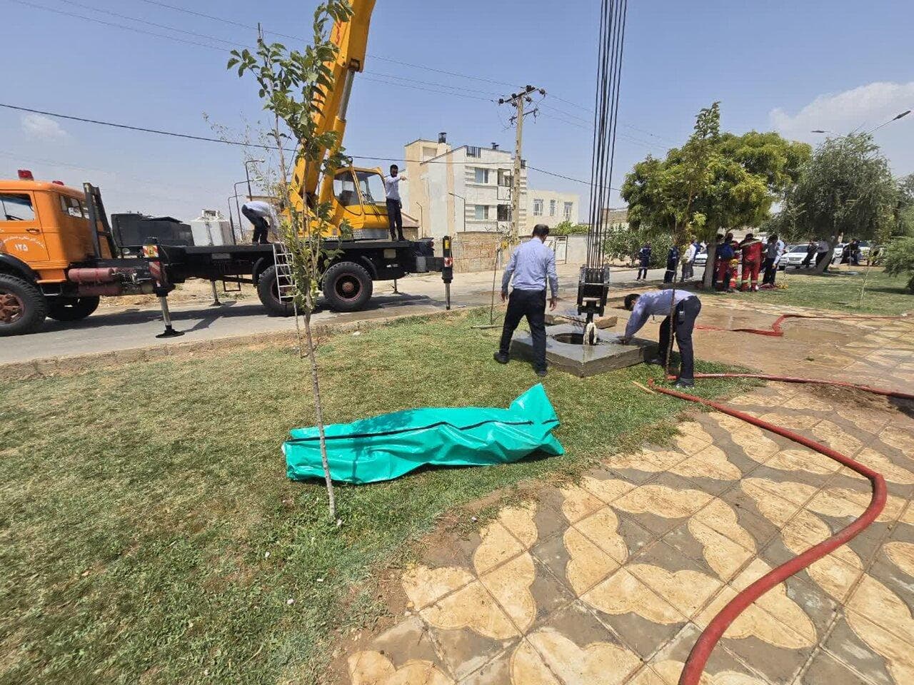 فوت یک کارگر در حادثه نشتی از خط لوله گاز شهری شیراز