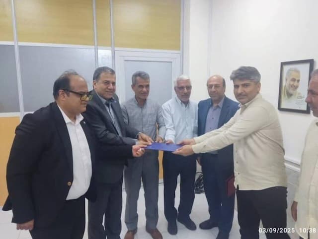 مدیر آب و فاضلاب کنگان معارفه شد