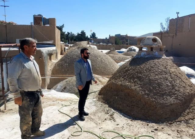 بازار تاریخی دامغان مرمت شد