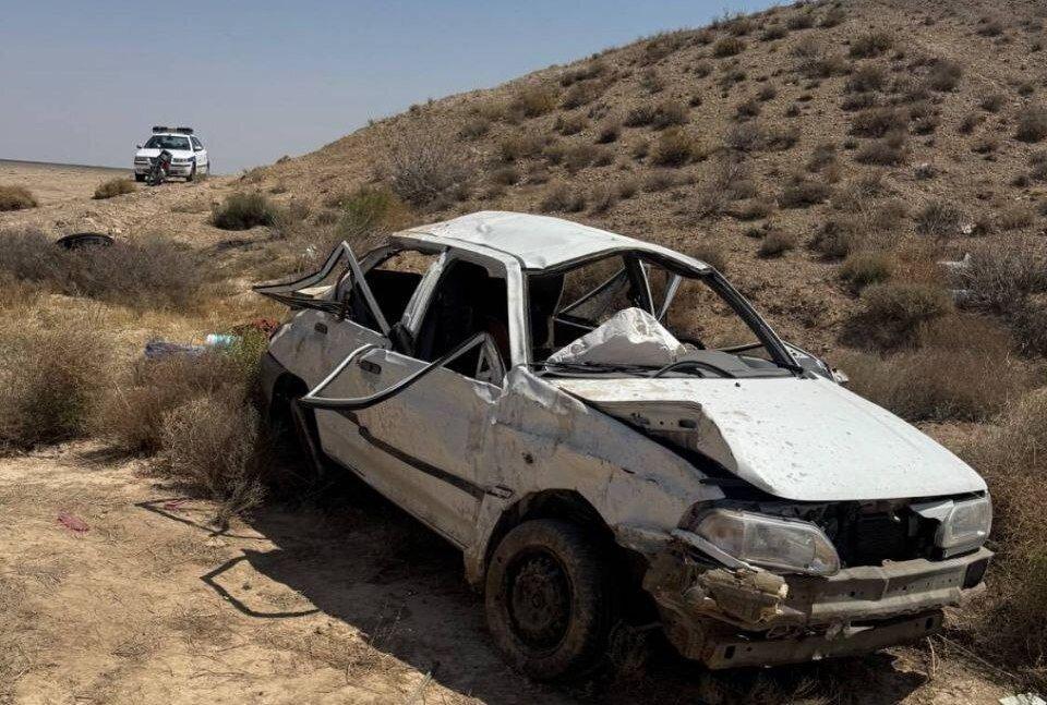 واژگونی پراید در جاده آشخانه به جنگل گلستان ۷ مصدوم برجا گذاشت