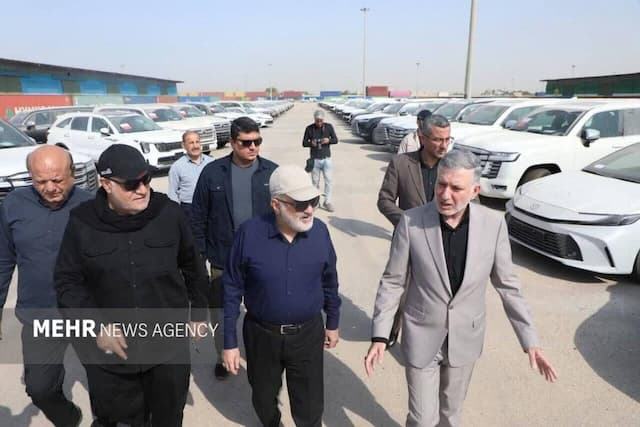 آغاز ترخیص خودروهای خارجی در گمرک خرمشهر پس از ۵ سال بلاتکلیفی