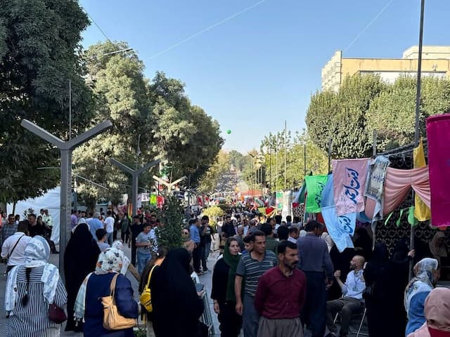 شهر سنندج امروز خانه دل‌های عاشق شد؛ حال و هوای خاص مهمانی امت احمد