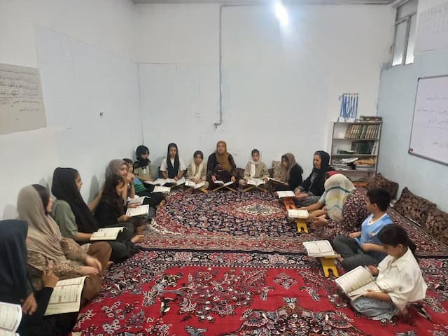 محفل قرآنی کودکان مریوانی به مناسبت میلاد پیامبر اعظم (ص) برگزار شد