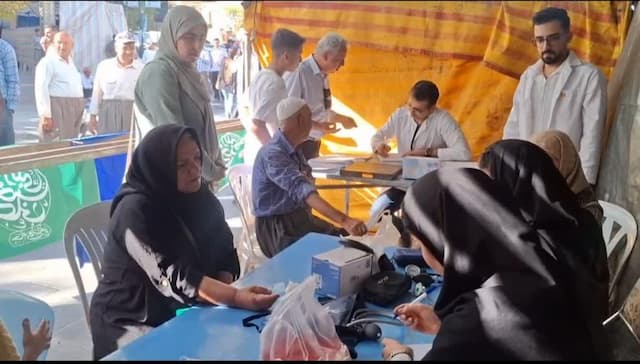ارائه خدمات سلامت محور در جشن امت احمد