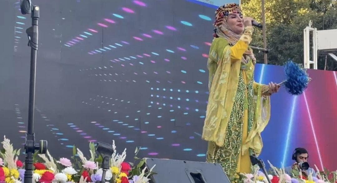 اجرای خاله شادونه در جشن امت احمد(ص)