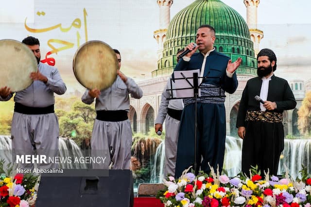 جشن مهمانی امت احمد(ص) در سنندج