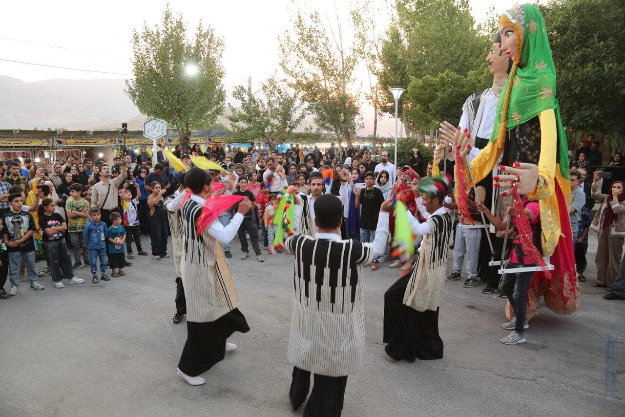 افتتاحیه سومین جشنواره ملی‌ اقوام و عشایر در فارسان