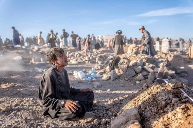 ۳ هزار نفر در زلزله افغانستان جان باختند