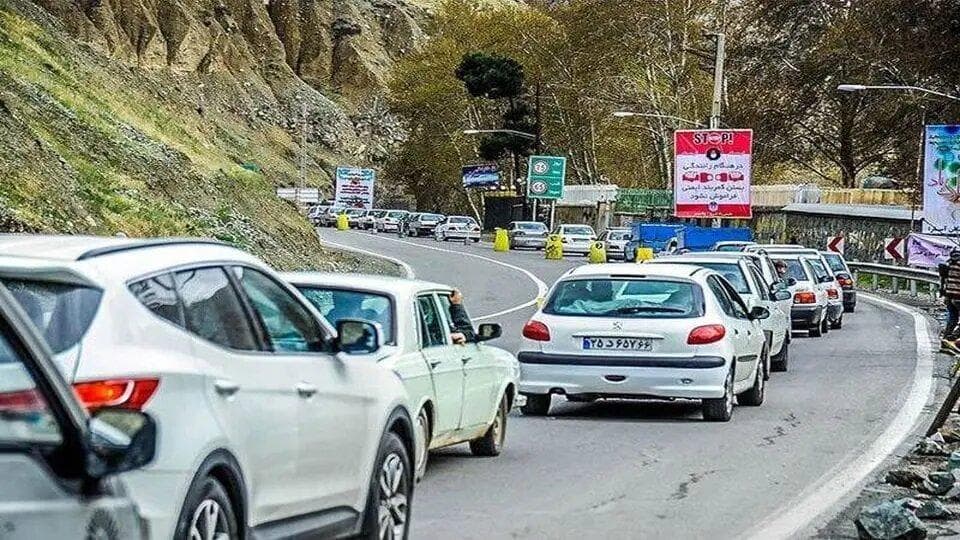 جاده کندوان یک طرفه شد؛ ترافیک سنگین در هراز