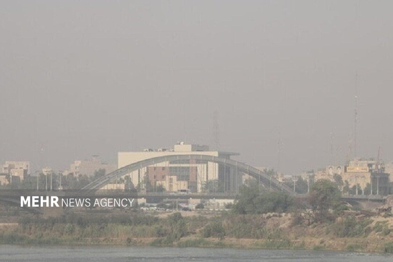 آلودگی هوا در خوزستان؛ هندیجان در وضعیت قرمز