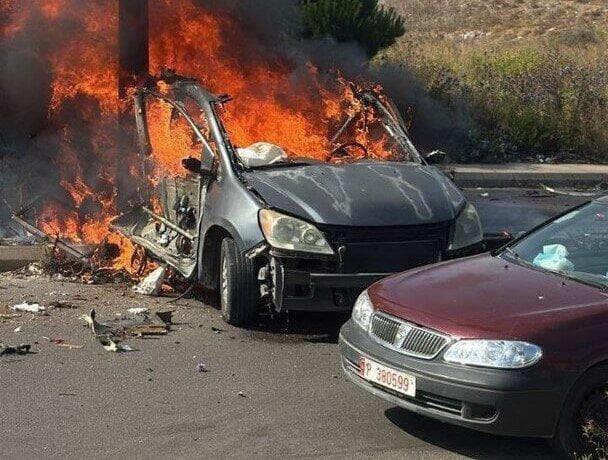 پهپاد صهیونیستی جنوب لبنان را هدف قرار داد