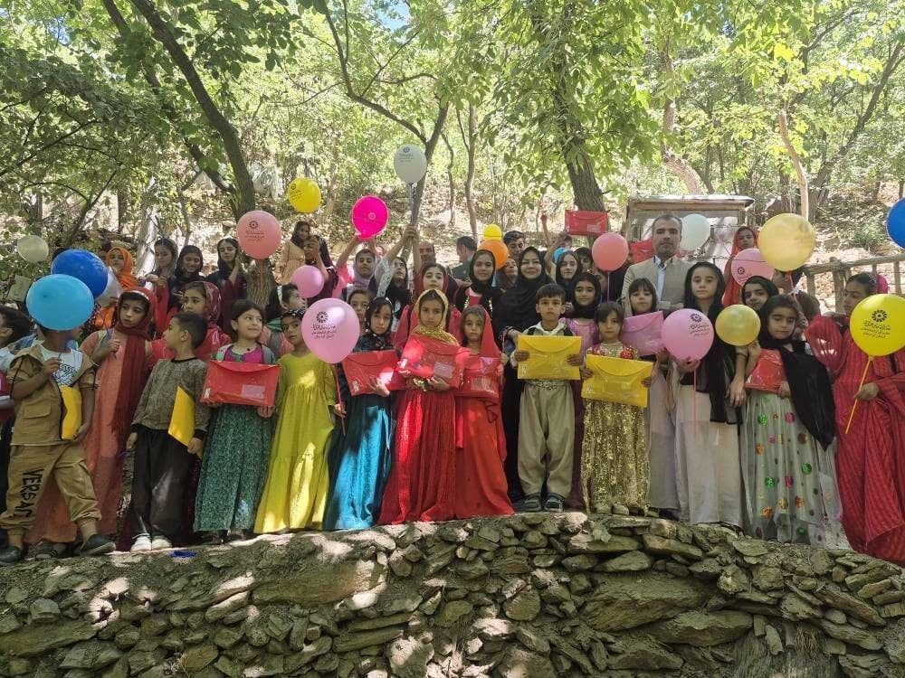 پویش «کتابخوان هوارنشین بیساران» در روستای بیساران برگزار شد