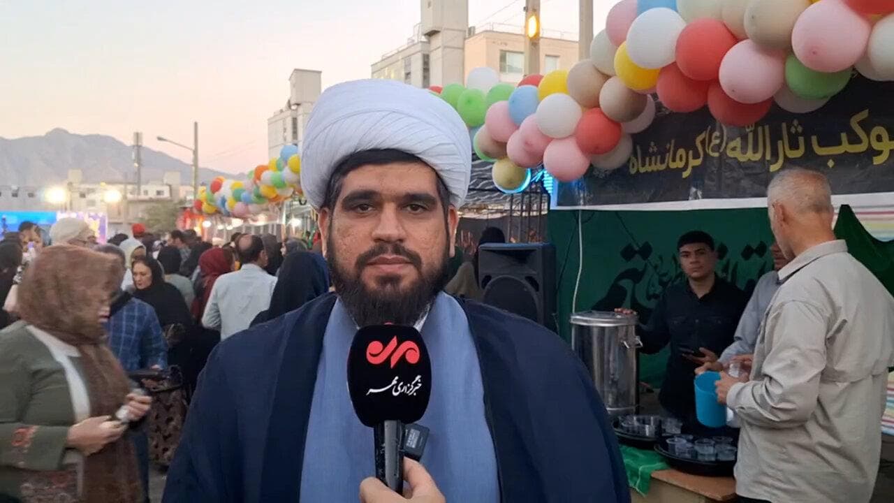 جلوه وحدت مذاهب در جشن امت احمد کرمانشاه