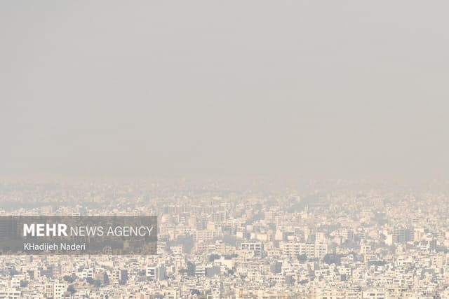 تداوم وضعیت نارنجی هوا در اصفهان؛ شاخص آلودگی خمینی‌شهر به ۵۰۰ رسید