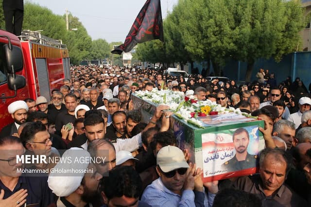 زمان مراسم خاکسپاری شهید مدافع نظم و امنیت ایذه اعلام شد
