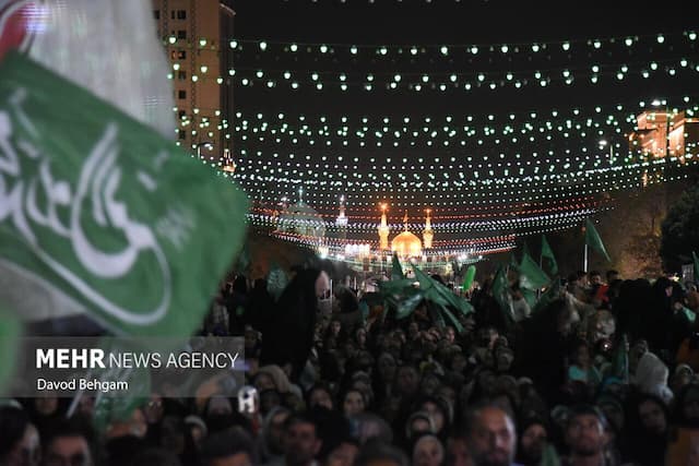 جشن میلاد پیامبر اعظم(ص) و امام جعفرصادق (ع) در مشهد