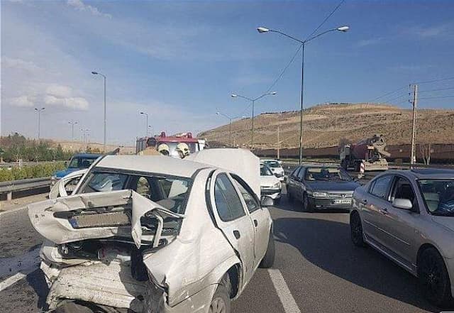 سانحه ترافیکی مرگبار در جاده شهباز- خمین سه فوتی و مصدوم بر جای گذاشت