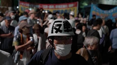 Hundreds protest US-Japan ‘war alliance’ at Hiroshima ceremony (VIDEO)