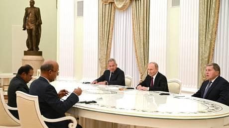 Modi’s top adviser meets Putin in Moscow