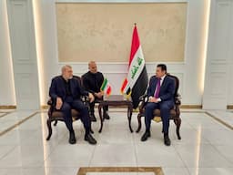لاریجانی با مشاور امنیت ملی عراق دیدار و گفتگو کرد