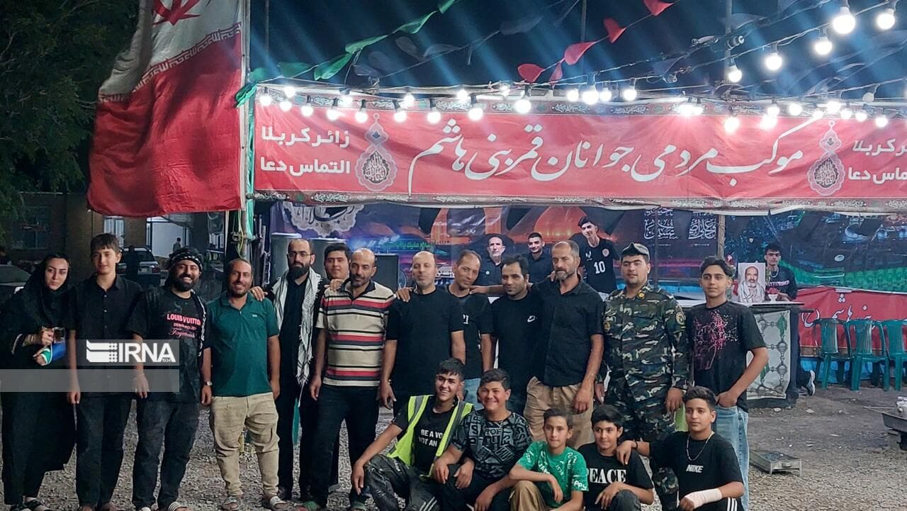 "قمربنی‌هاشم" مأمن زائران اربعین حسینی+فیلم