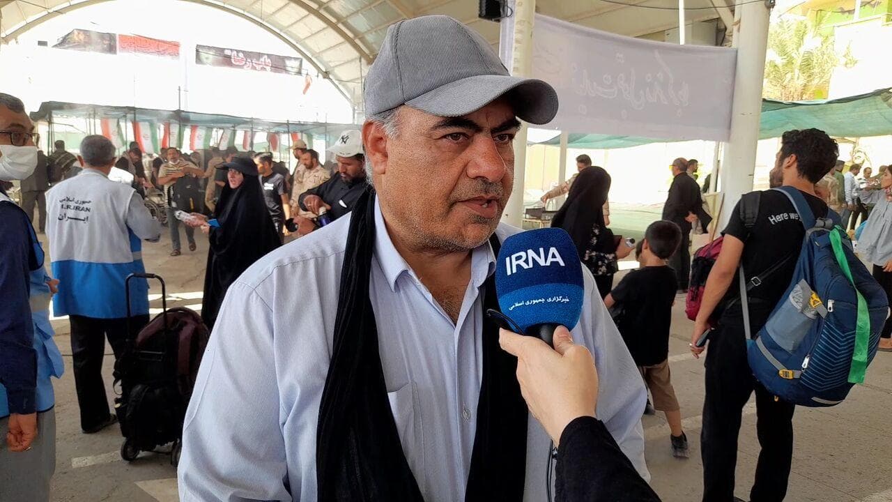 فرماندار قصرشیرین: بیش از ۹۵۰ هزار زائر از مرز خسروی تردد کردند