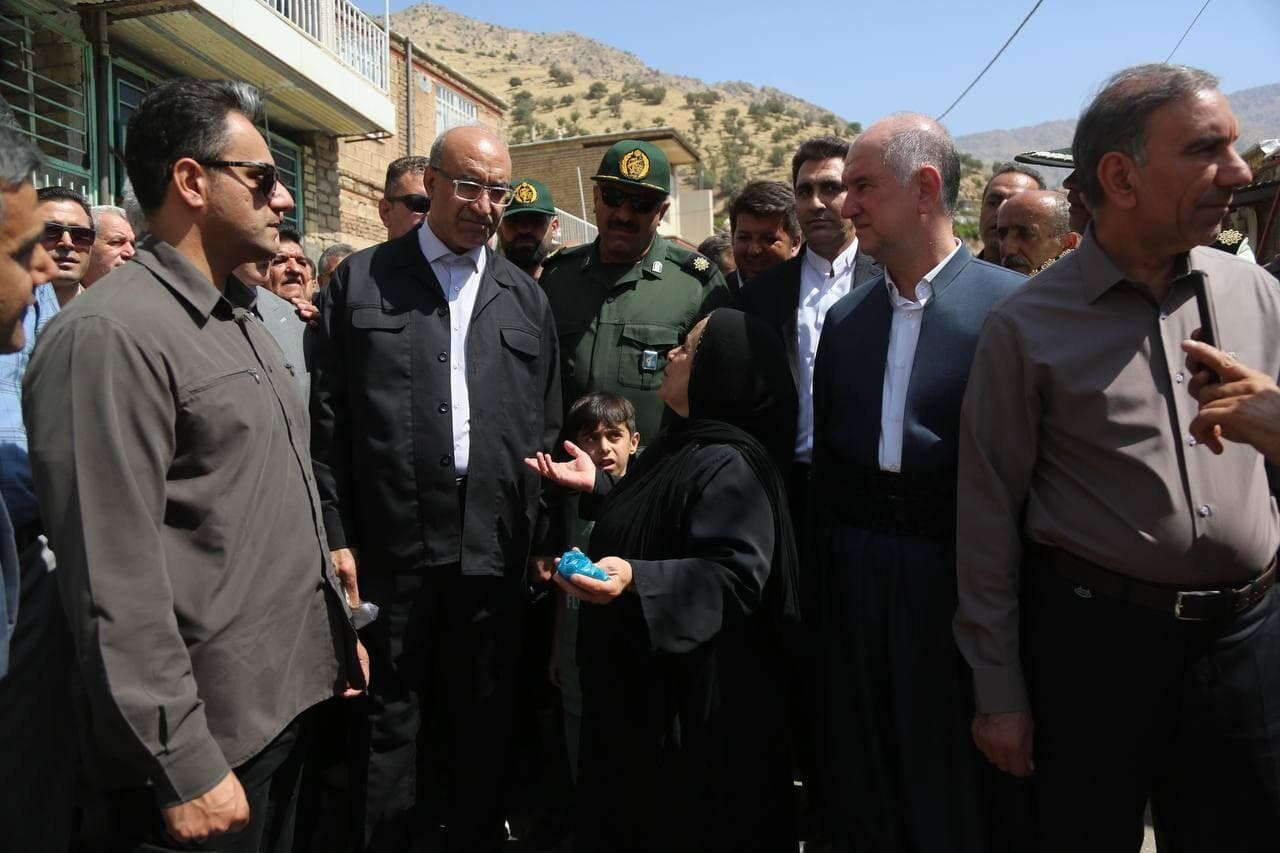 استاندار: دولت مصمم به توسعه خدمات در مناطق مرزی و روستاهای دورافتاده کرمانشاه است