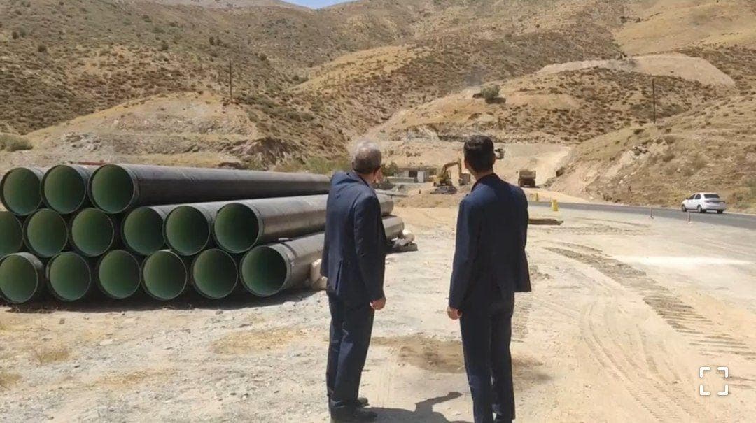 تنش آبی بانه در مسیر رفع، امید به پایان چهار ماهه طرح