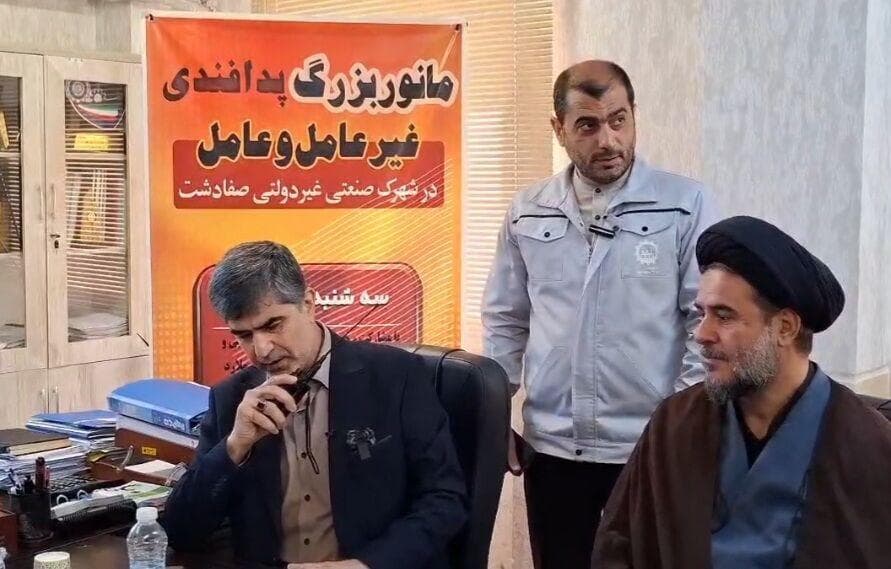 مانور پدافند غیرعامل و عامل در شهرستان ملارد برگزار شد