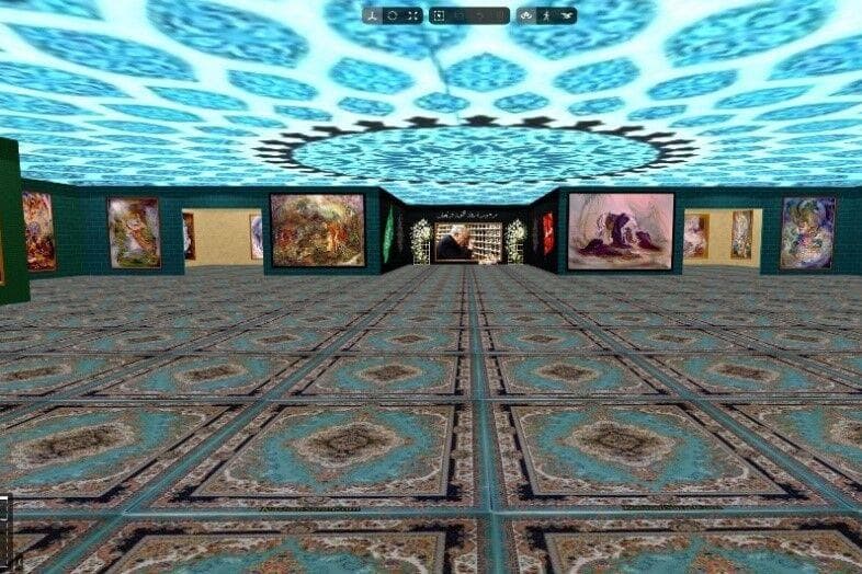 نمایشگاهی از شاهکارهای استاد فرشچیان برای مخاطبان اردوزبان