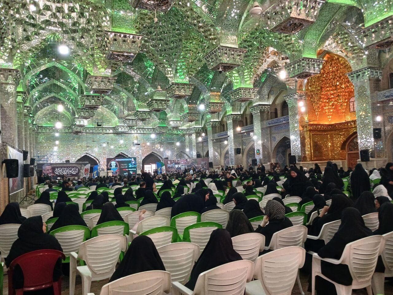 مراسم چهلمین روز شهادت سردار شهید غیب‌پرور در شیراز برگزار شد