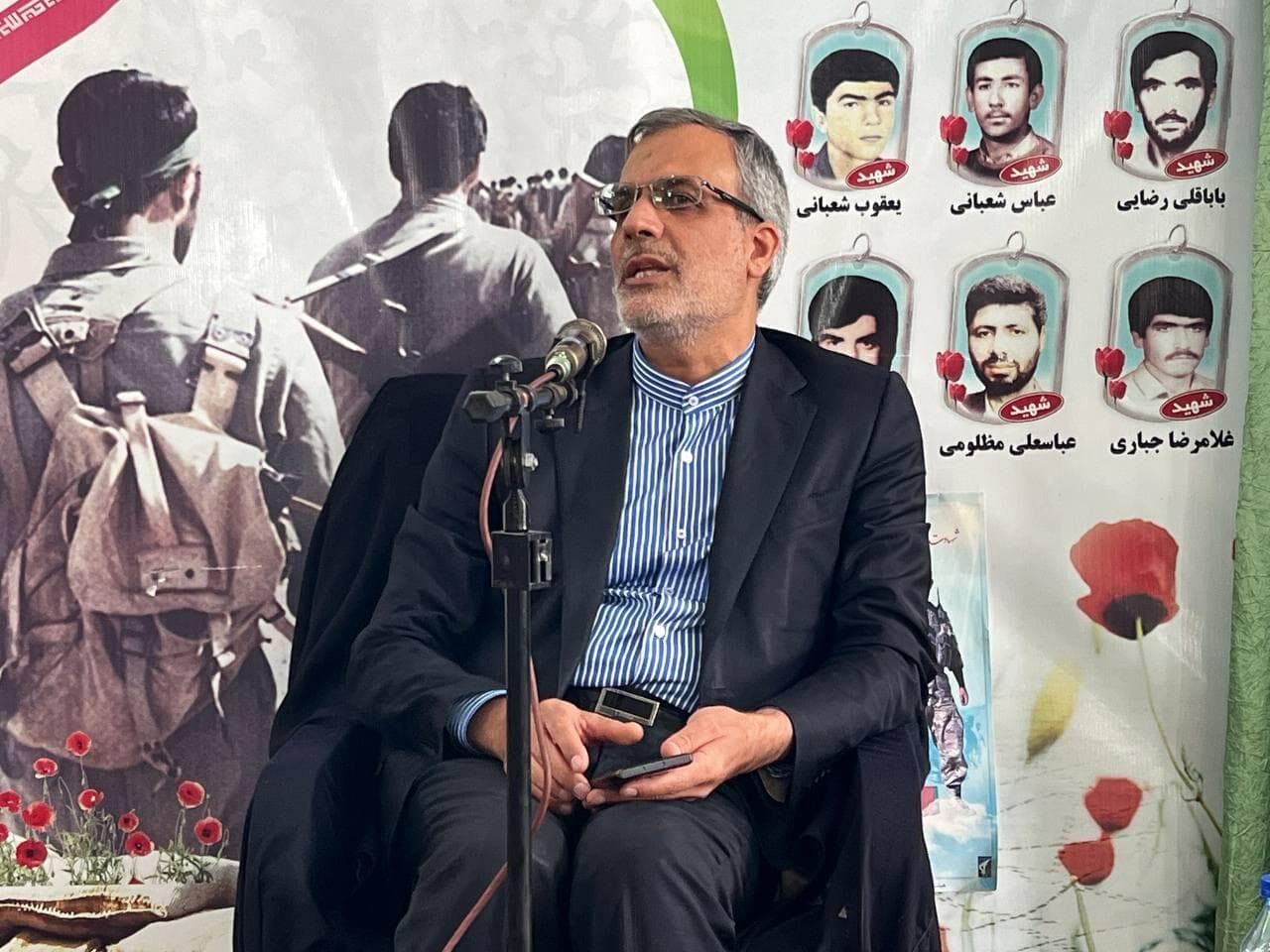 جابری‌انصاری: پیام شهیدان صیانت از شعارهای اصیل انقلاب اسلامی است