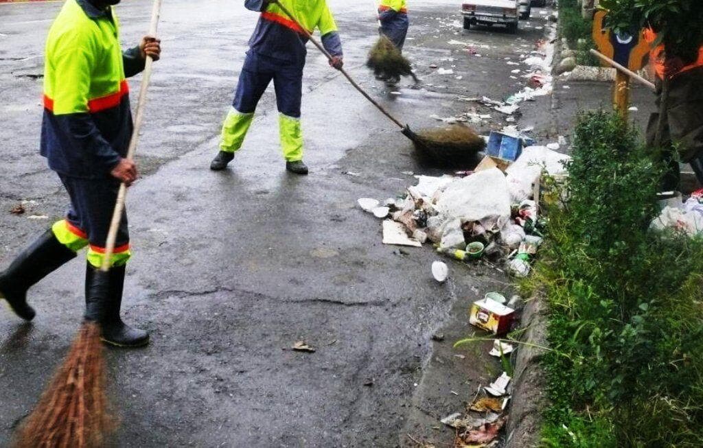 حل مشکل نظافت پایتخت با ورود کارگران ایرانی
