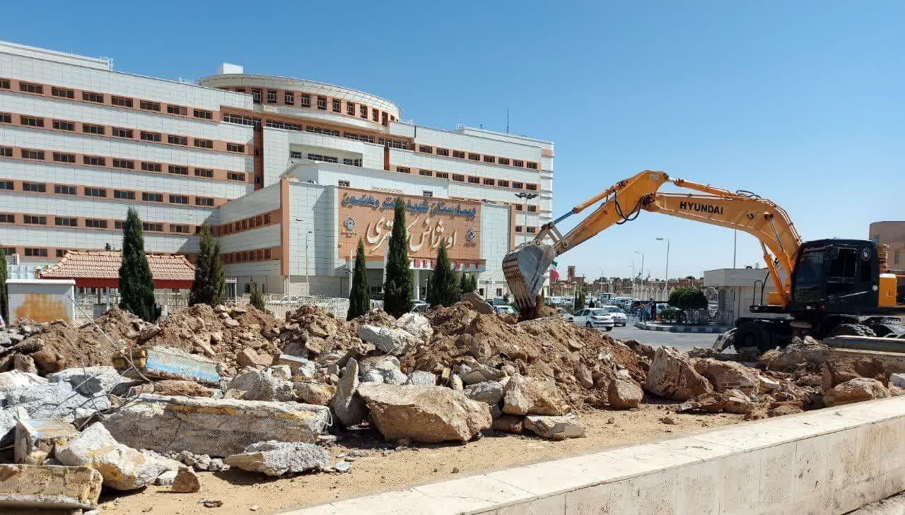 مژده به بیماران مسافر، ساخت همراه‌سرا در بیمارستان رهنمون یزد آغاز شد